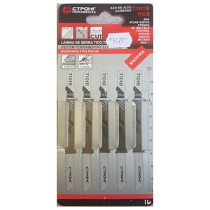 LAMINA T.TICO - 5 PC - 12 DENTES T: 101B