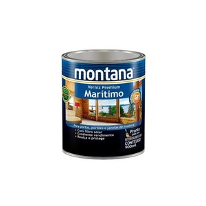 VERNIZ MARITIMO NATURAL BRILHO 900 ML - MONTANA