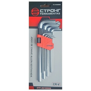 CHAVE ALLEN JOGO 9 PC (MILIM.) PROF