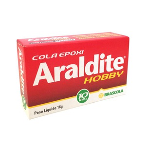 COLA ARALDITE BRANCA - 16 GR. COF.401193