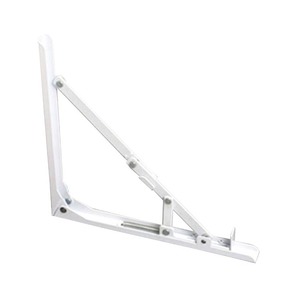 SUPORTE DOBRAVEL LEVE 30 CM BRANCO 60 KG (PAR) (540)