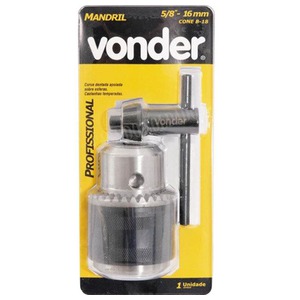 MANDRIL - BROCA ATE 1/2" - ROSCA 5/8"- VONDER